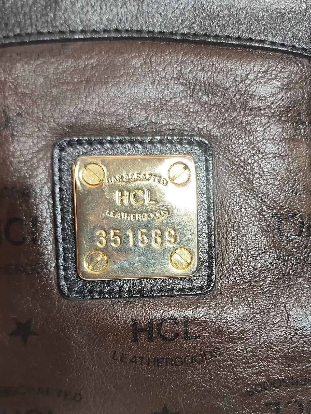 Handcrafted HCL GERMANY Leathergoods Brown & Black Leather Amazing Satchel Bag
